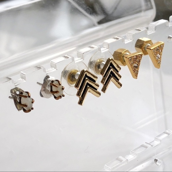 Gold Stud Earring Bundle - Picture 3 of 11